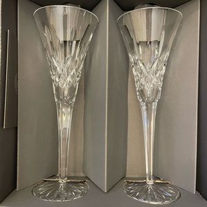 Waterford Lismore Toasting flutes